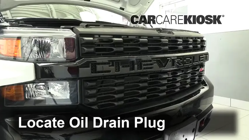 2019 Chevrolet Silverado 1500 Custom Trail Boss 4.3L V6 Crew Cab Pickup Oil Change Oil and Oil Filter